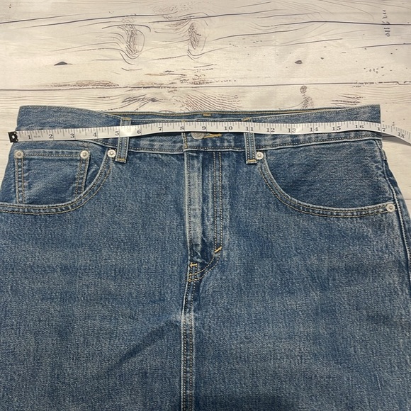 Levi’s Denim Mom Skirt Big E Size 31 Preowned - Picture 12 of 13
